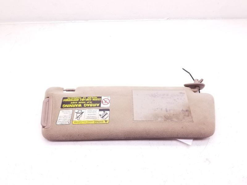 03-04 TOYOTA TUNDRA PASSENGER SIDE SUN SHADE VISOR