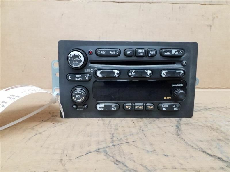 Audio Equipment Radio Opt UC6 Fits 02-03 BLAZER S10/JIMMY S15 248347