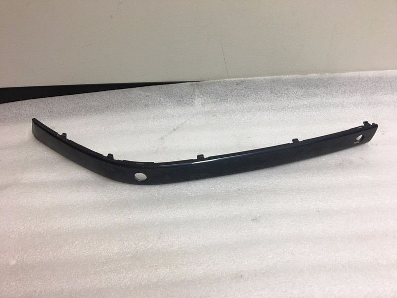 2004 BMW 7 Series E65 Front Bumper Left Side Silver Moulding Strip Trim 8240293