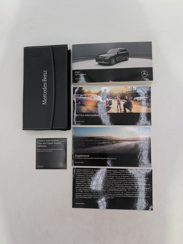 2022 Mercedes Benz GLC Owner's Manual - 300 300e 43 AMG 4MATIC