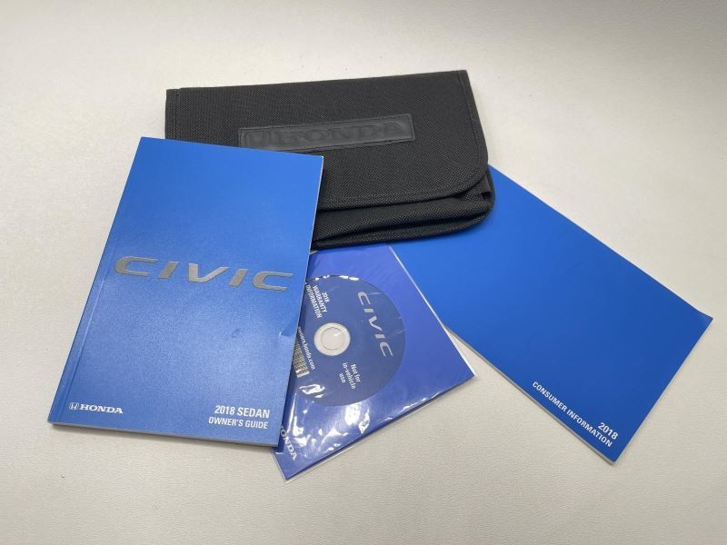 2016-2021 HONDA CIVIC OWNERS MANUAL 1.5L AT FWD 56786
