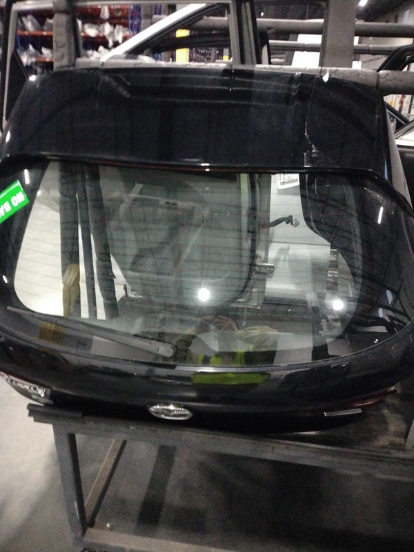 2022 MAZDA 3 Deck Lid Trunk Lid Black OEM Used CHIPPED PAINT 58000 Miles