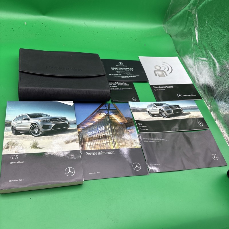 2019 Mercedes Benz GLS Owners Manual Case With Free Shipping