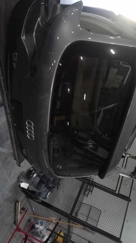 Used Deck Lid fits: 2015 Audi Q7 w/spoiler w/o rear view camera Grade A