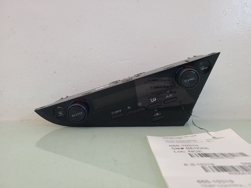 Temperature Control Mounted Below Display Controller Fits 18-23 CAMRY 581620
