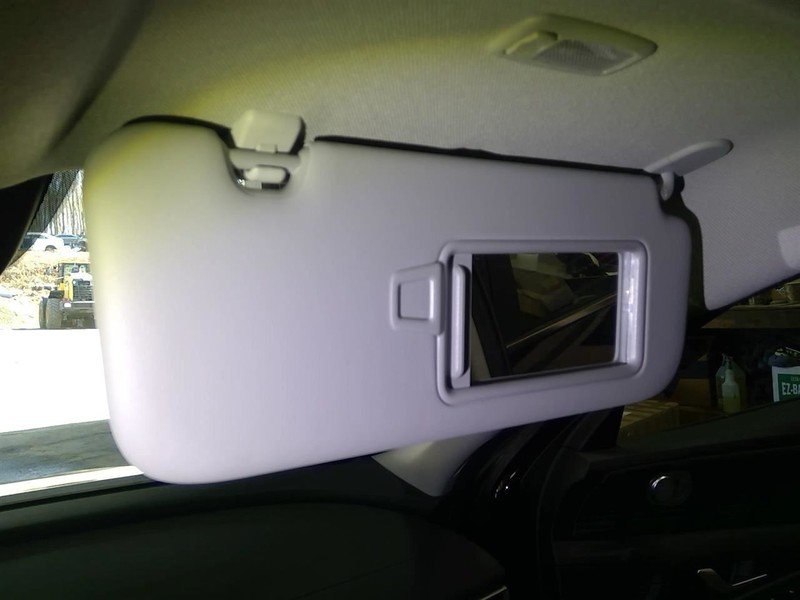 Passenger Sun Visor US Market With Illumination Fits 21-25 ELANTRA 1769448