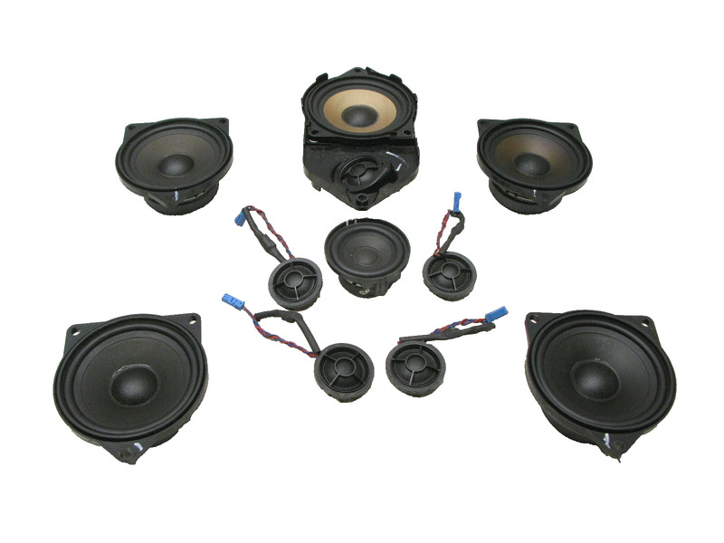 07-13 BMW E70 X5 RADIO STEREO AUDIO MEDIA SPEAKER MID HIGH NON LOGIC OEM 012522