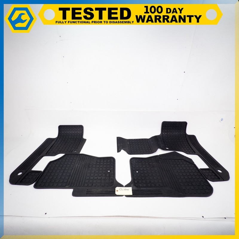 05-16 LAND ROVER L319 LR4 LR3 FRONT & REAR LEFT & RIGHT FLOOR RUBBER MAT SET OEM