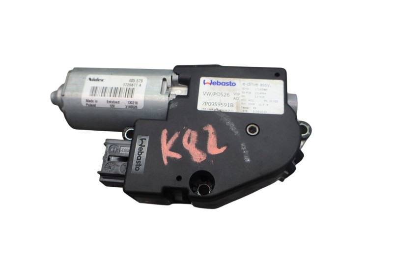 11-17 Volkswagen Touareg Front Panoramic Sunroof Sun Roof Motor 7P0959591B Oem