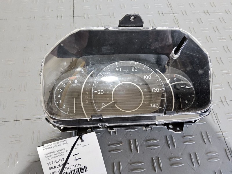 Speedometer Cluster MPH US Market AWD Fits 14 CR-V 3464692