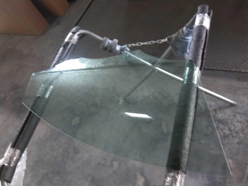 2016 VOLVO S60 Front Right Door Glass Black OEM 320729 Used 96K Miles