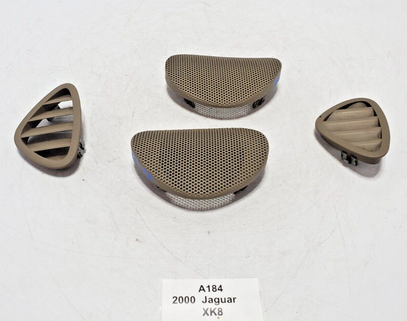 ✅ 1997-2006 OEM Jaguar XK8 Front Left Right Dashboard Air Vent Speaker Trim SET
