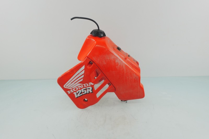1988 Honda CR125 OEM Gas Fuel Tank Reservoir Fighting RED