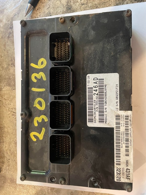 2008-2010 Charger & 300 V6 RWD ecu ecm engine computer P68026431AE pcm module