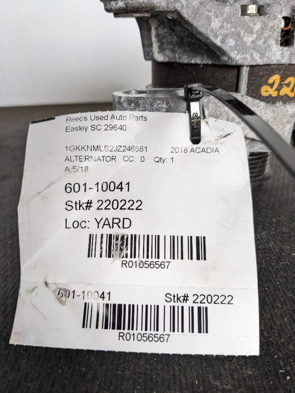 Alternator 155 Amp Opt KW8 Fits 17-23 ACADIA 1056567