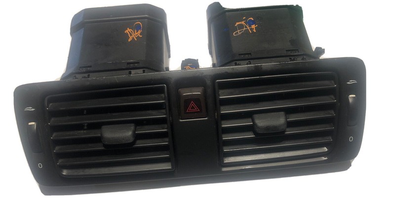 2003-2006 Volvo XC90 OEM Center Dash Air Double Vent Grill Trim W/ Hazard Switch