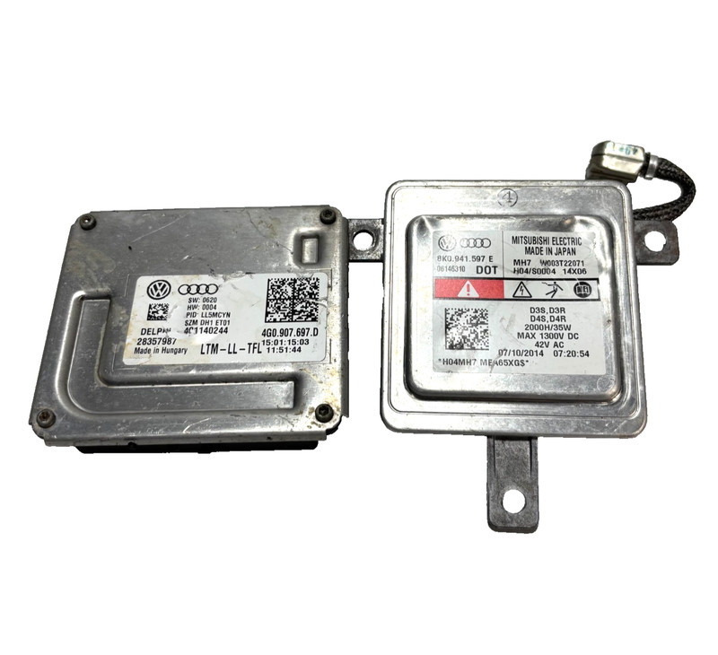 📌 12-17 AUDI Q3 HID XENON FRONT HEADLIGHT BALLAST MODULE W/ LED DRL MODULE OEM