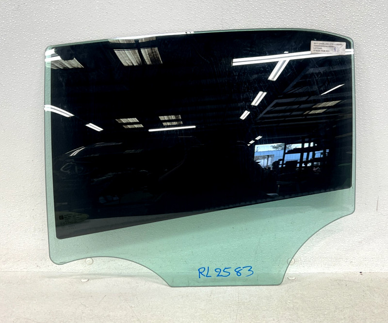 ⭐2014-2019 CADILLAC CTS REAR LEFT DRIVER SIDE DOOR WINDOW GLASS ASSY OEM LOT2583