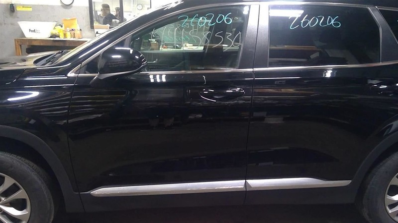 Driver Front Door US Built Tempered Glass Fits 19-23 SANTA FE 1793371