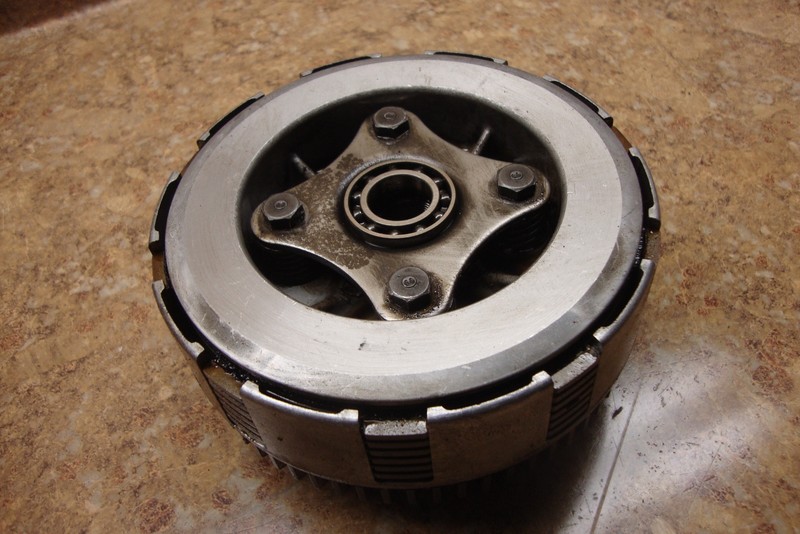 93 Honda Fourtrax TRX300 TRX 300 2X4 Engine Clutch Plates Housing Spring Basket