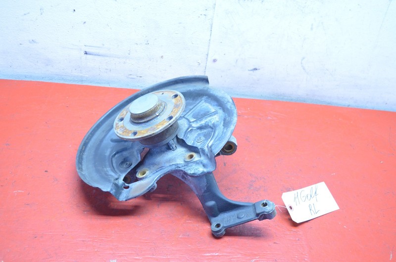 10-14 VOLKSWAGEN GOLF 2.5L FWD REAR LEFT SPINDLE KNUCKLE HUB BEARING OEM
