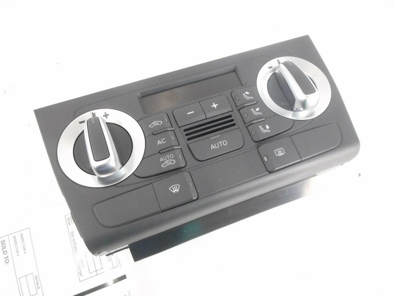 09-13 Audi A3 Quattro Climate Temp AC A/C Heat Control Unit OEM