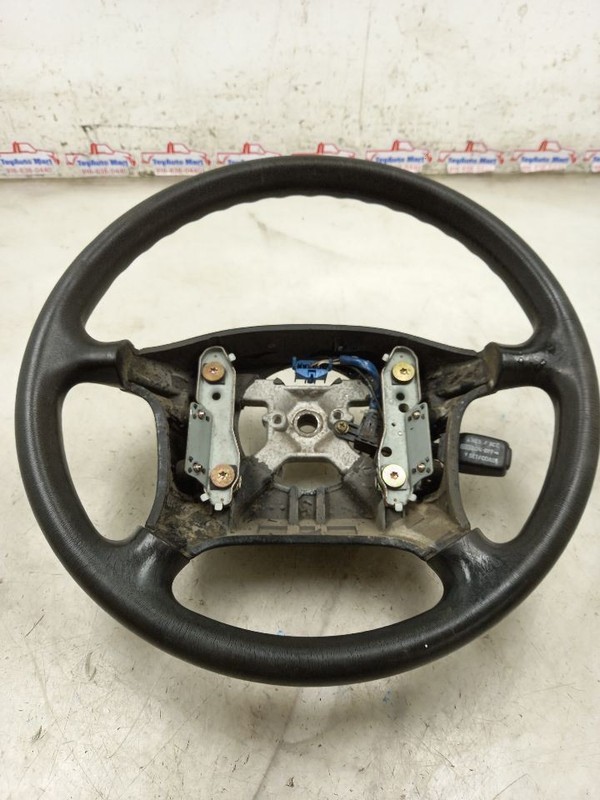 92 TOYOTA MR2 STEERING WHEEL WITH CRUISE BLACK-FF22