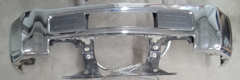 2015-2019 Chevrolet Silverado Front Bumper Chrome 1717 D 23229368