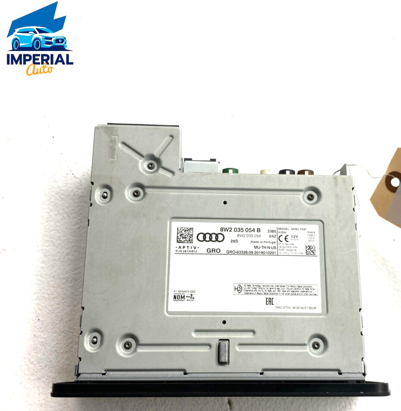AUDI 2021 A5 SPORTBACK DASH AUDIO RADIO RECEIVER SD CD DISK PLAYER HEAD UNIT OEM