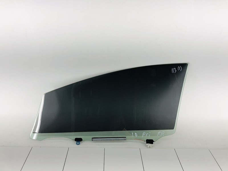 10-15 TOYOTA PRIUS FRONT RIGHT PASSENGER SIDE DOOR WINDOW GLASS OEM #113
