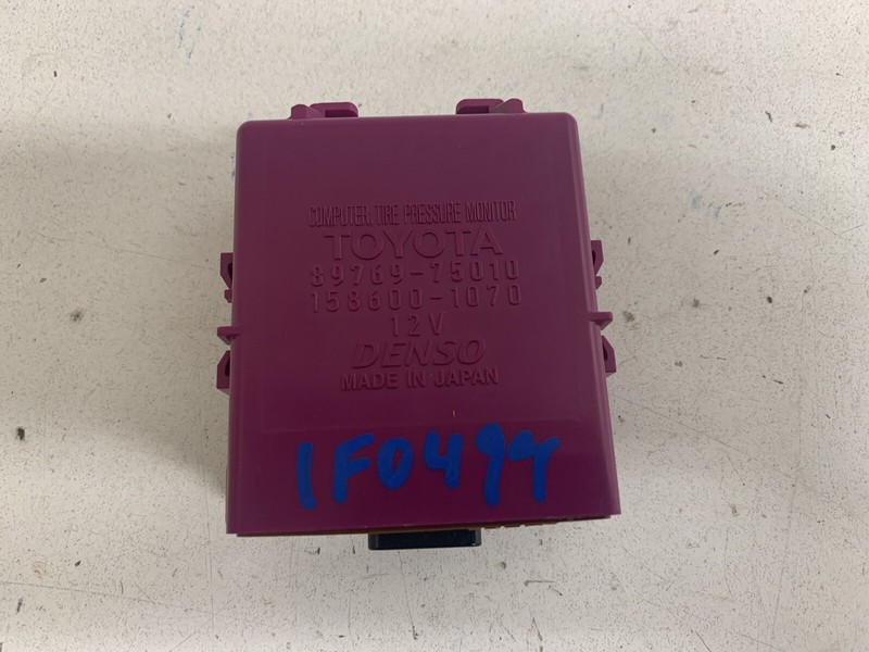 2010-2012 Lexus HS250H TPMS Suspension Computer Module 89769-75010