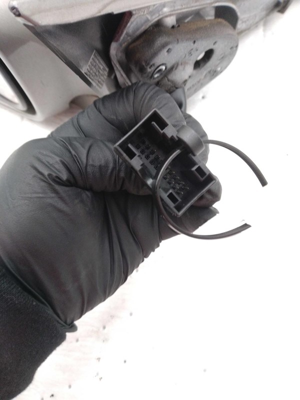 2006 Mercedes-Benz CLK Left Door Mirror Assembly Grey - Used, 112K Miles