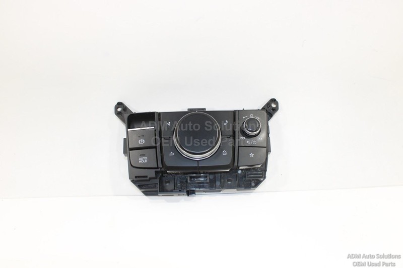 2024-2025 MAZDA CX-90 RADIO AUDIO VOLUME KNOB E-BRAKE AUTO HOLD SWITCH UNIT OEM