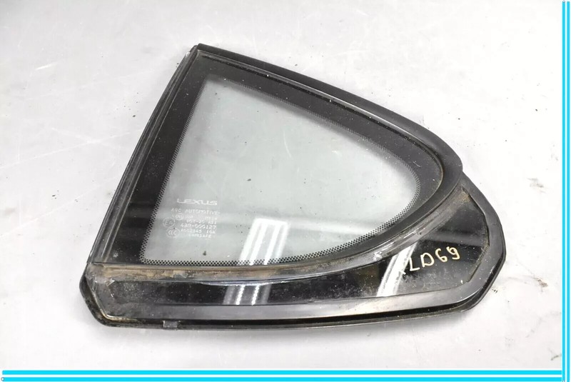 07-17 Lexus LS460 LS600h XF40 Rear Left Door Corner Quarter Window Glass OEM