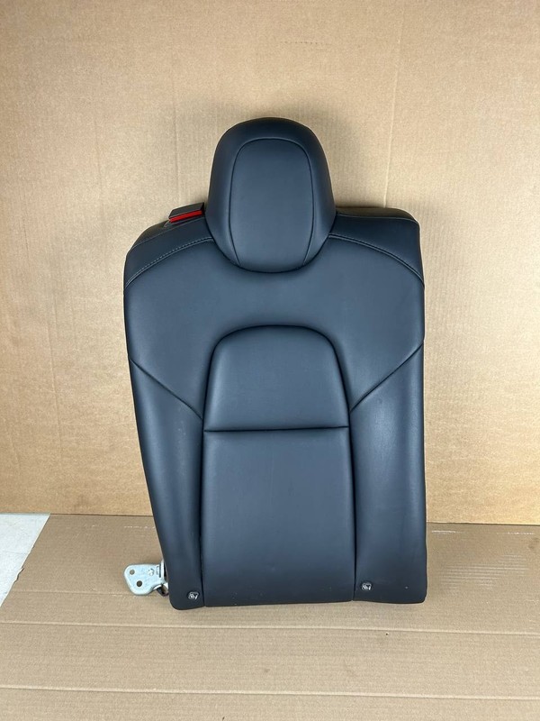 ✅17-23 Model 3 Rear Right 2nd Row Seat Upper Seatback Cushion Black 1455036-00-B