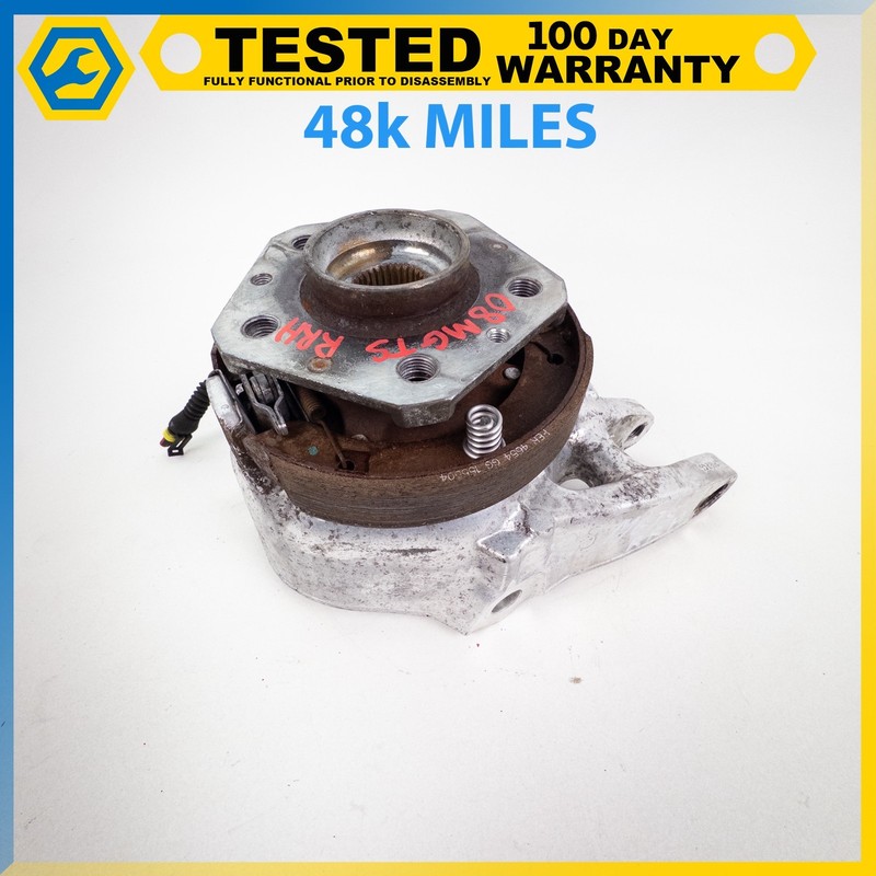 03-19 MASERATI GRANTURISMO REAR RIGHT PASSENGER SIDE SPINDLE KNUCKLE HUB OEM