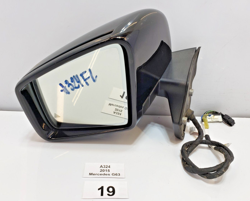 ✅ 13-18 OEM Mercedes W463 G63 AMG Left Driver Side Rear View Mirror Black 040U