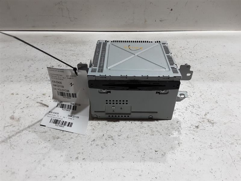 2011-2012 Ford Fusion Radio Receiver w/Satellite ID BE5T-19C157-AB