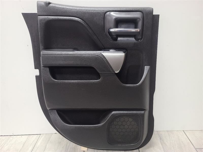 Driver Rear Door Trim Panel Black Double Cab Fits 2019 SILVRDO15 562280