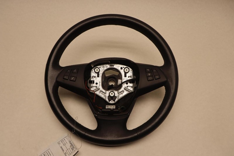 2010-2013 BMW X5 E70 DRIVER STEERING WHEEL BLACK MULTUFUNCTION OEM