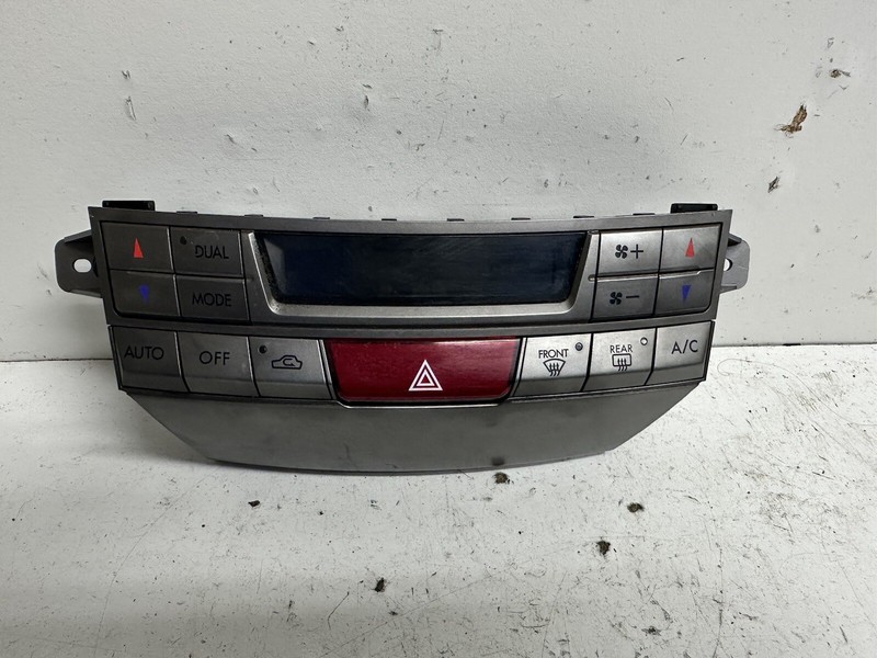 2010-2014 Subaru Legacy Auto Heater A/C Temp Climate Control Switch Panel HVAC