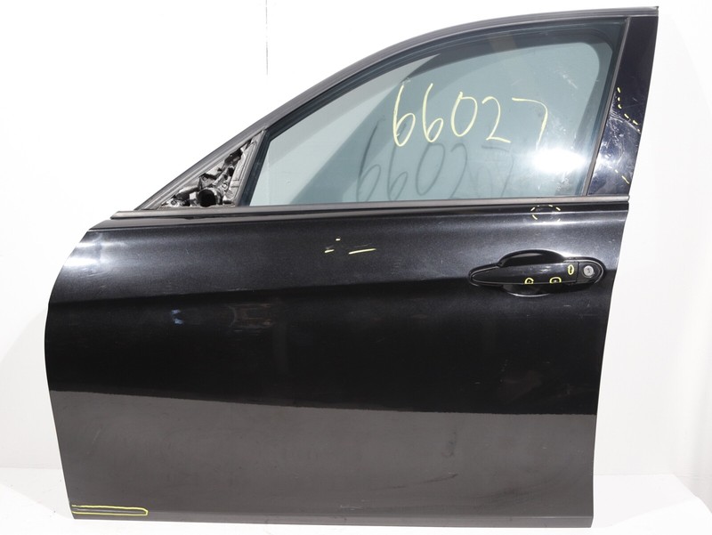 12-18 BMW F30 F80 M3 Front Left Driver Door Shell Panel COMPLETE Black 475 🚗