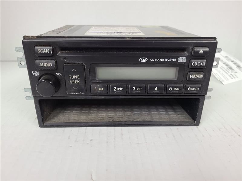 Audio Equipment Radio 4 Cylinder Receiver Fits 04 SPECTRA 489438
