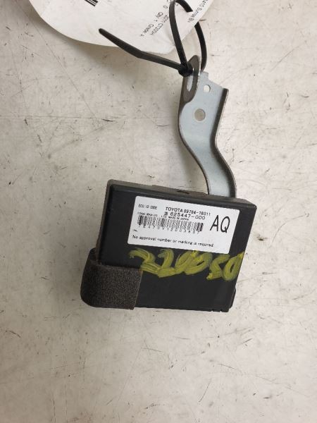 11-17 LEXUS CT200H 1.8L 2WD AT CHASSIS ECM IMMOBILIZER CONTROL MODULE ASSEMBLY