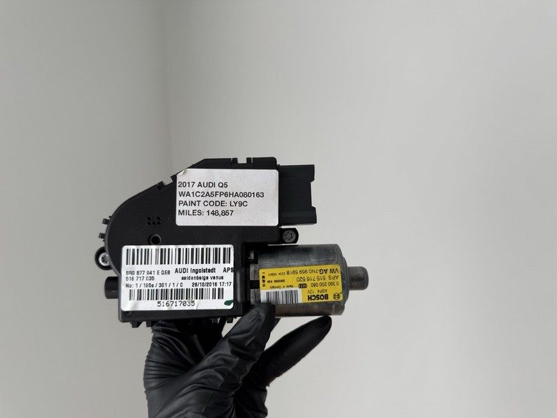 2013-2017 AUDI Q5 SUN ROOF MOTOR8R0 877 041 E OEM
