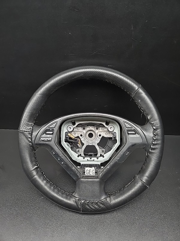 08-13 INFINITI G37 Coupe OEM STEERING WHEEL Black