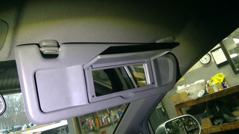 Passenger Sun Visor Without Illumination Fits 06-11 CIVIC 1712788