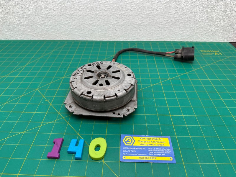 12-18 Audi S4 S5 A6 Q5 RIGHT SIDE ELECTRIC COOLING FAN MOTOR OEM