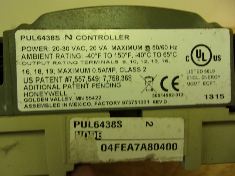 Honeywell PUL6438S Spyder SYLK Enhanced Controller *FREE SHIPPING*