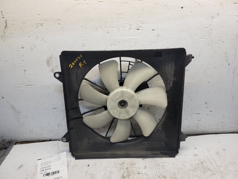 Passenger Radiator Fan Motor Fan Assembly Fits 13-17 ACCORD 1748024